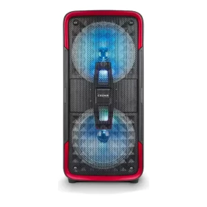 BAFLE PORTATIL CROWN, POTENCIA 14000W, BLUETOOTH, USB,LED,ATOMIC8