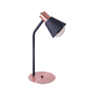 LAMPARA DE ESCRITORIO, VOLCAN,NEGRO, 225N*COM