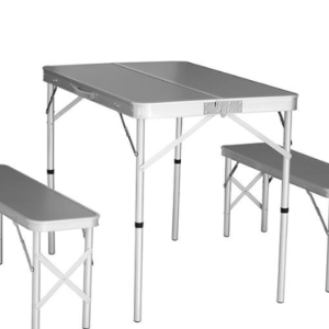 MESA Y BANQUETAS, ONEBOX, DE ALUMINIO PLEGABLES, OB-MP3