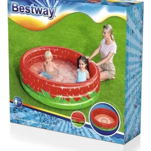 PILETA BESTWAY, FRUTILLA,3 AROS, 1,60*0,38,BW51145
