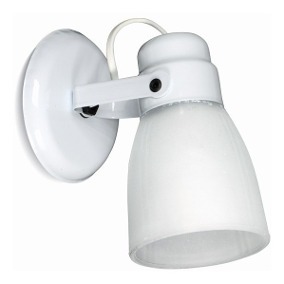 SPOT 1 LUZ, HORQUIDEA LACADA, BLANCO, TUL GARRA MINI, 811BL