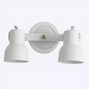 SPOT DICRO ECO 2 LUCES, BLANCO 1031*