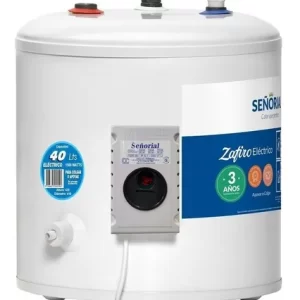 TERMOTANQUE SEÑORIAL, ELECTRICO 40LTS, ZAFIRO,CARGA SUPERIOR