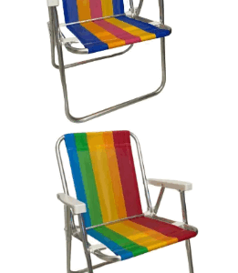 SILLA ALUMINIO ALTA, POLIESTIRENO, 107/25500