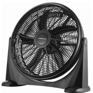 VENTILADOR TURBO WINCO, NEGRO,"20", 5 ASPAS, W1220