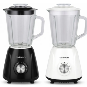 LICUADORA WINCO, VIDRIO, BLANCA O NEGRA, W1801