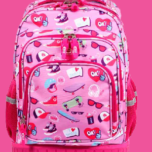 MOCHILA CARRO ELF, ZAPATILLAS, ROSA, 16455A