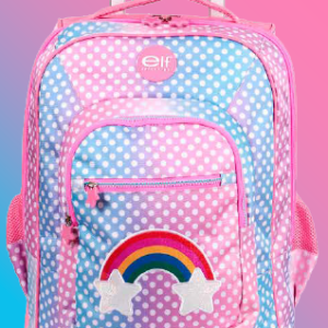 MOCHILA CARRO ELF, ARCOIRIS ROSA, 16457A