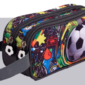 CARTUCHERA ELF, CANOPLA PELOTA GRIS, 1133B