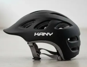 CASCO KANY URB, TALLE L, GRIS MATE, H2UGL