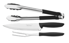 PLENUS KIT PARA ASADO TRAMONTINA,3 PIEZAS, 23498/449