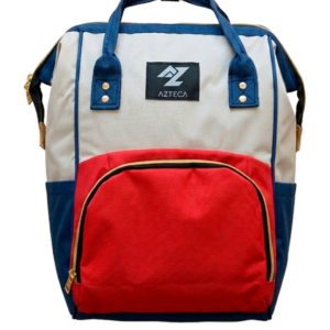 MOCHILA MATERNAL, BLANCA Y ROJA, ML-MOCH35A