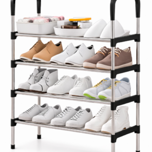 ORGANIZADOR ZAPATERO,4 PISOS,NEGRO, ML-ORG14B