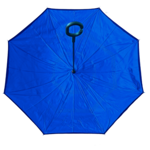 PARAGUAS REVERSIBLE, AZUL, 1,08 M, ML-PAR6