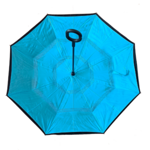 PARAGUAS REVERSIBLE, CELESTE,1,08 M, ML-PAR7