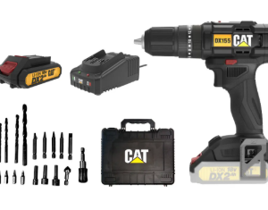 TALADRO CAT, C/PERCUTOR+ ACCESORIOS,CATDX155