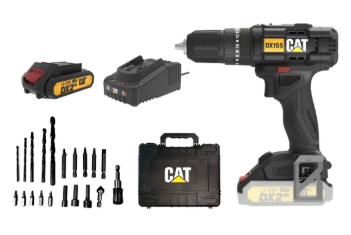 TALADRO CAT, C/PERCUTOR+ ACCESORIOS,CATDX155