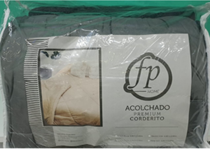 ACOLCHADO FP, EDREDON CORDERITO 2 1/2 PLAZA