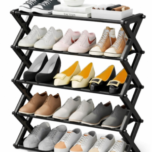 ORGANIZADOR ZAPATERO NEGRO 5 PISOS, ML-ORG06B