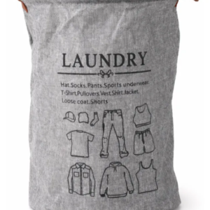 CESTO PARA ROPA LAUNDRY, GRIS, HOG0690GRI